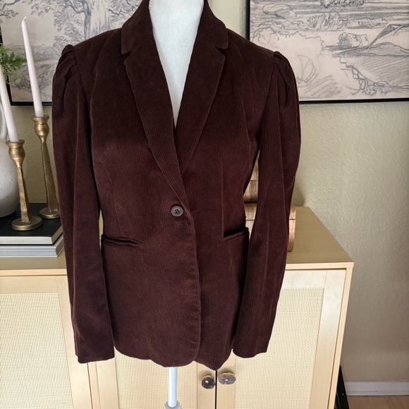 Blank NYC Jackets & Blazers - BLANK NYC‎ Women's Brown Corduroy Blazer Jacket Size Medium